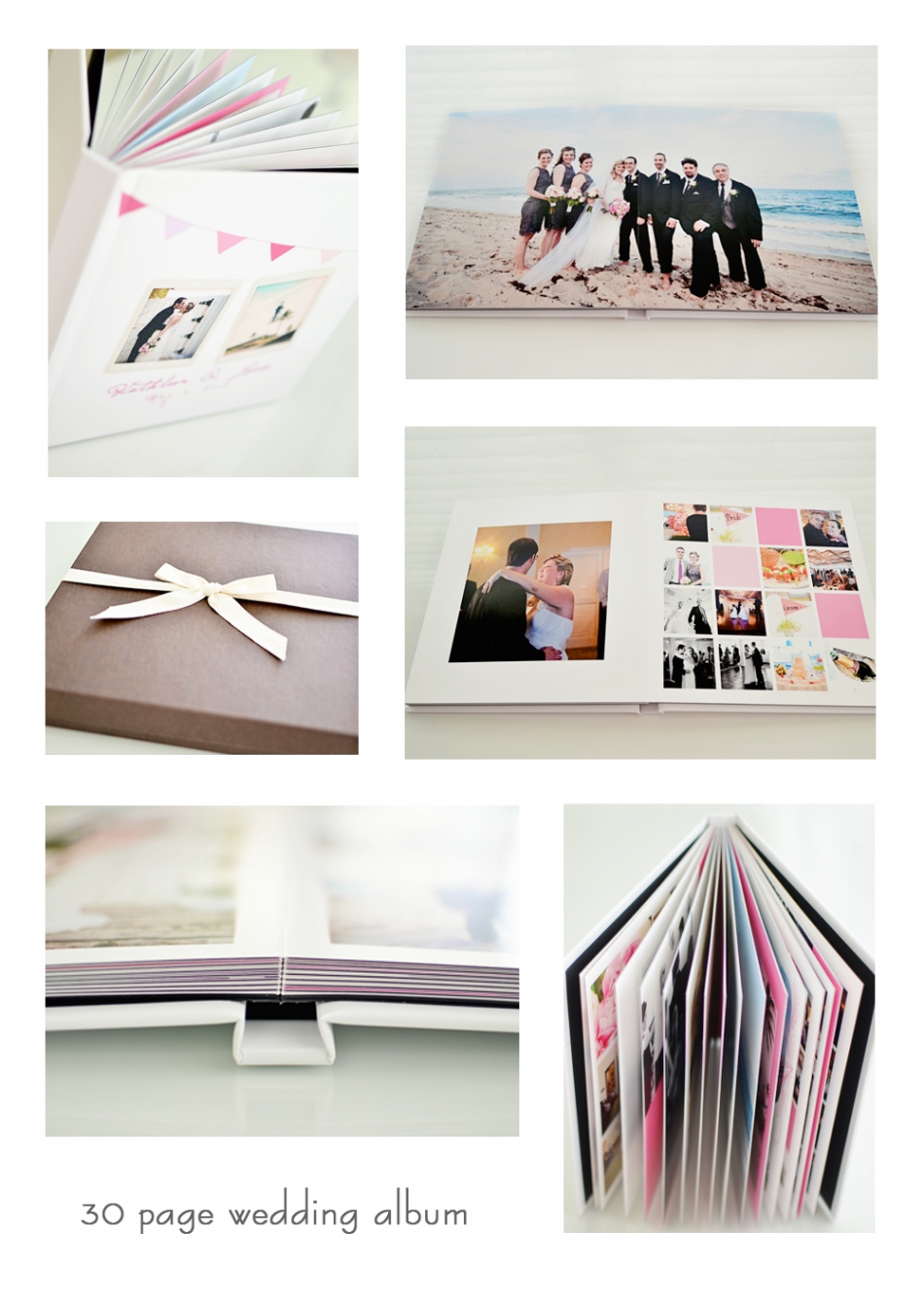 Flush Mount Wedding Album North Palm Beach Photographer Kim